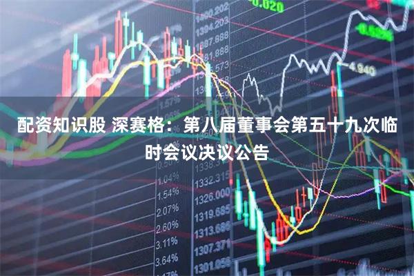 配资知识股 深赛格：第八届董事会第五十九次临时会议决议公告